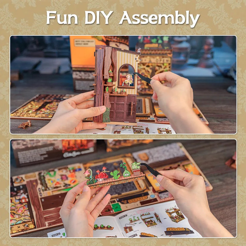Fantasy Plant Shop DIY Book Nook Kit - Book Nook Kit