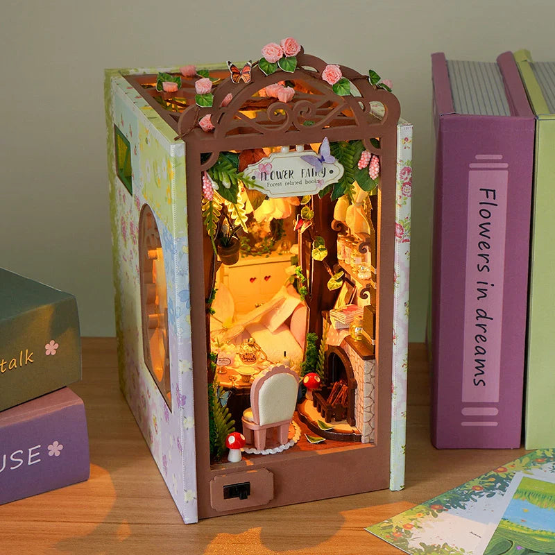 Flower Fairy DIY Book Nook Kit  