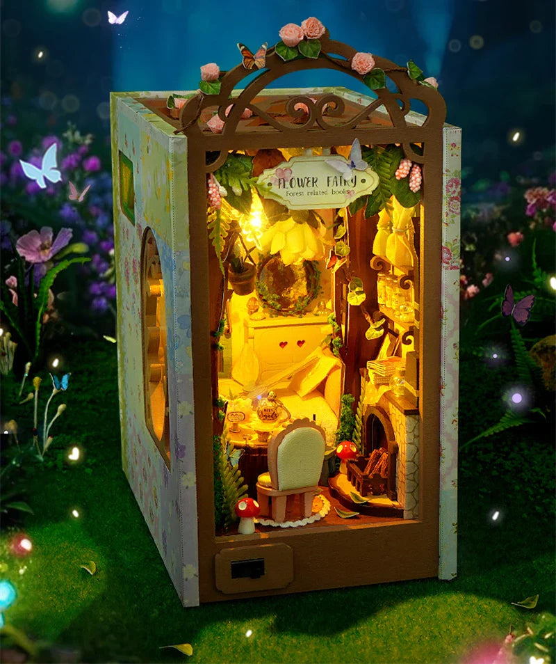 Flower Fairy DIY Book Nook Kit  