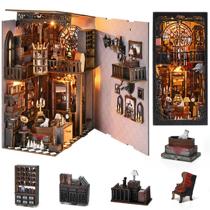 Gothic Family Book Nook Kit - Book Nook Kit