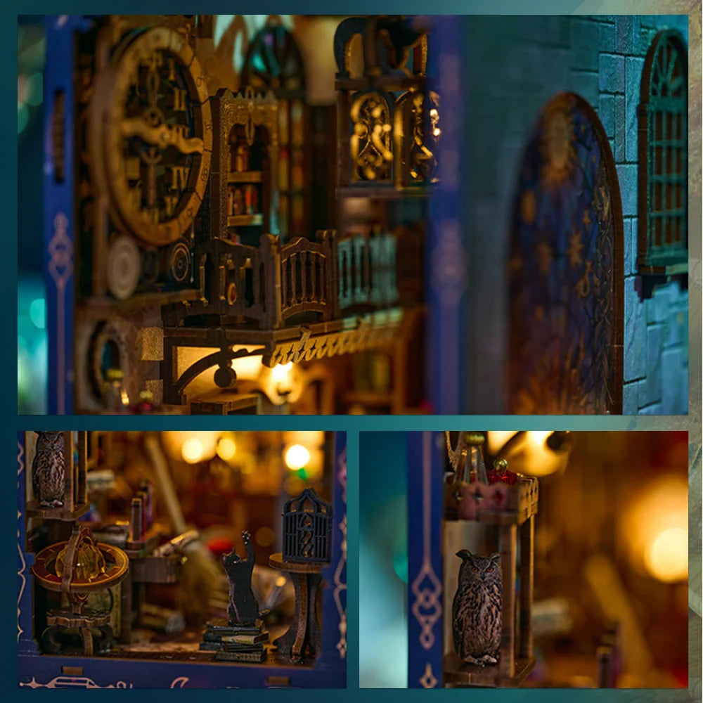 Magic Book Nook DIY Kit - Mystical Research Society  