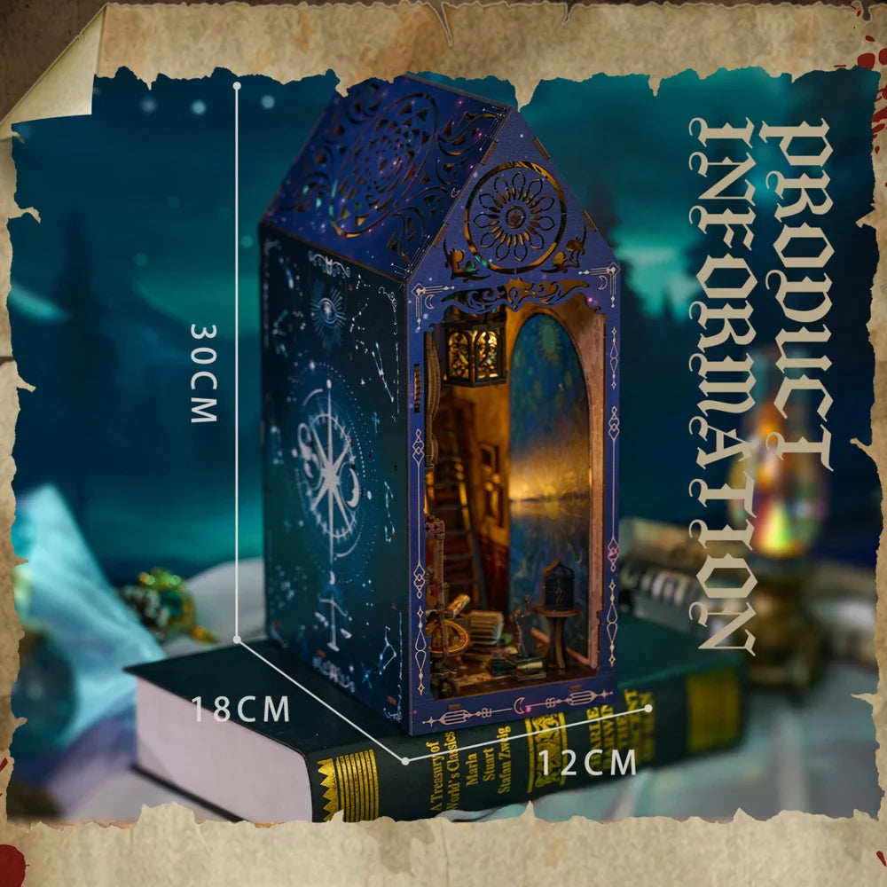 Magic Book Nook DIY Kit - Mystical Research Society  
