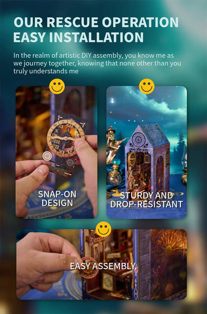 Magic Book Nook DIY Kit - Mystical Research Society  