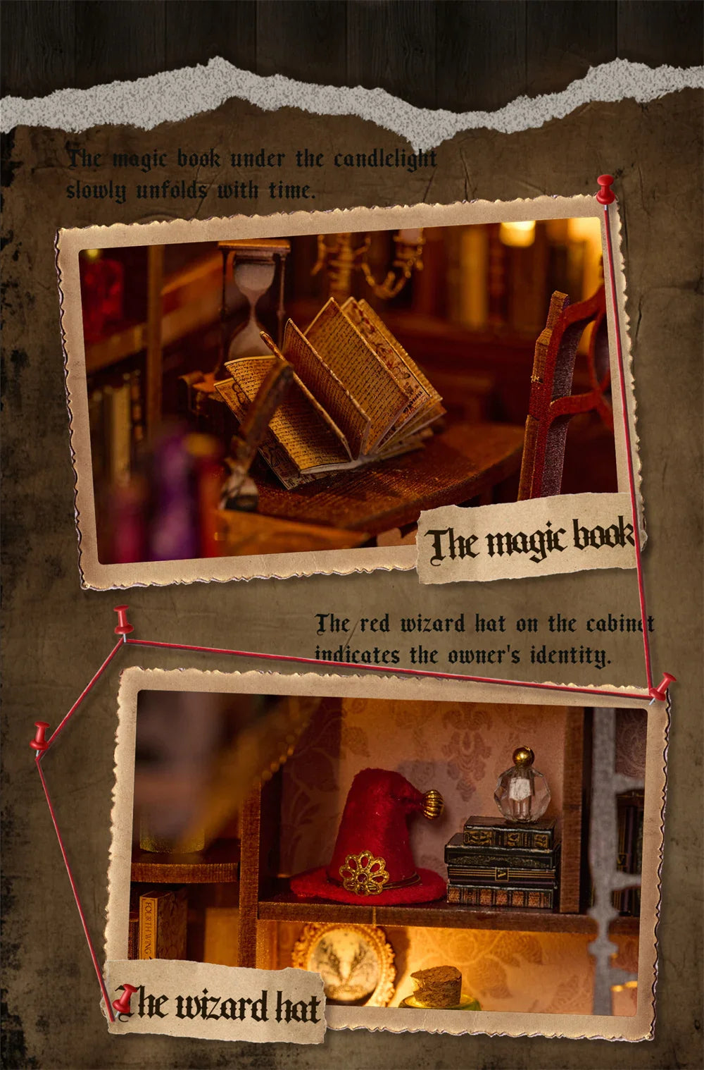 Magic Book Nook DIY Kit - Mystical Research Society  