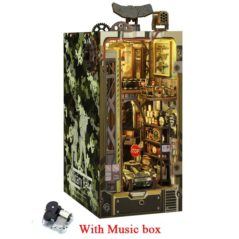 Military Base Book Nook Kit  