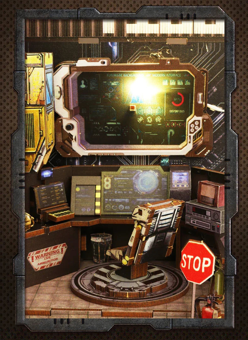 Military Base Book Nook Kit  