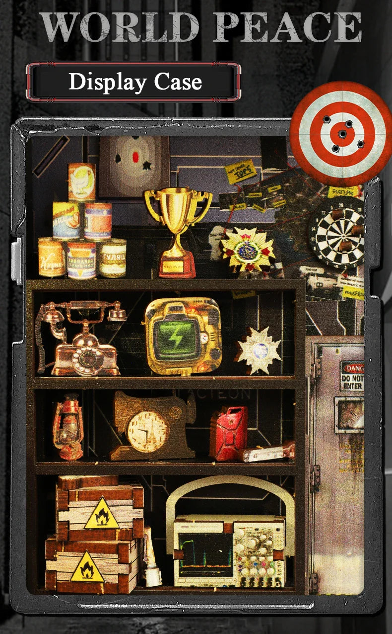 Military Base Book Nook Kit  