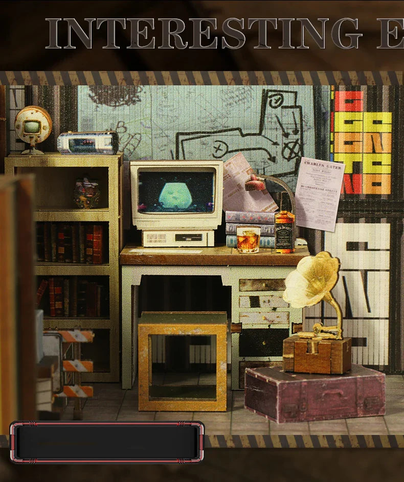Military Base Book Nook Kit  