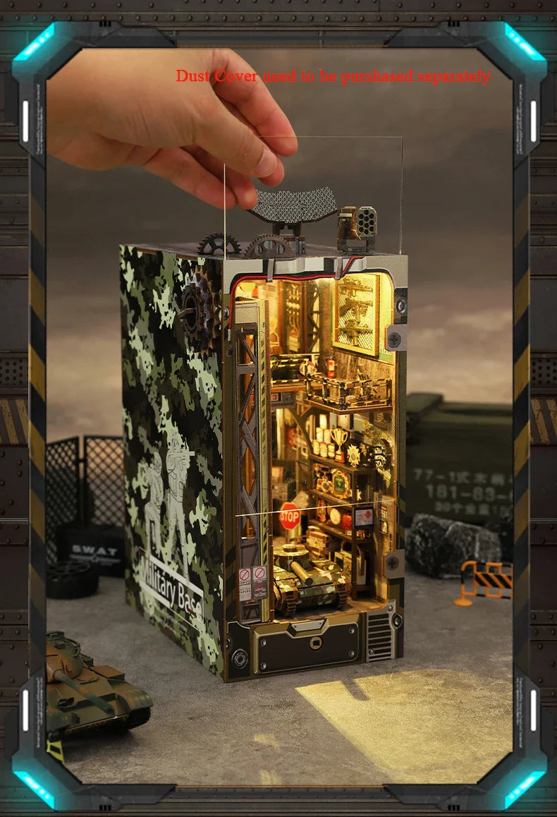 Military Base Book Nook Kit  