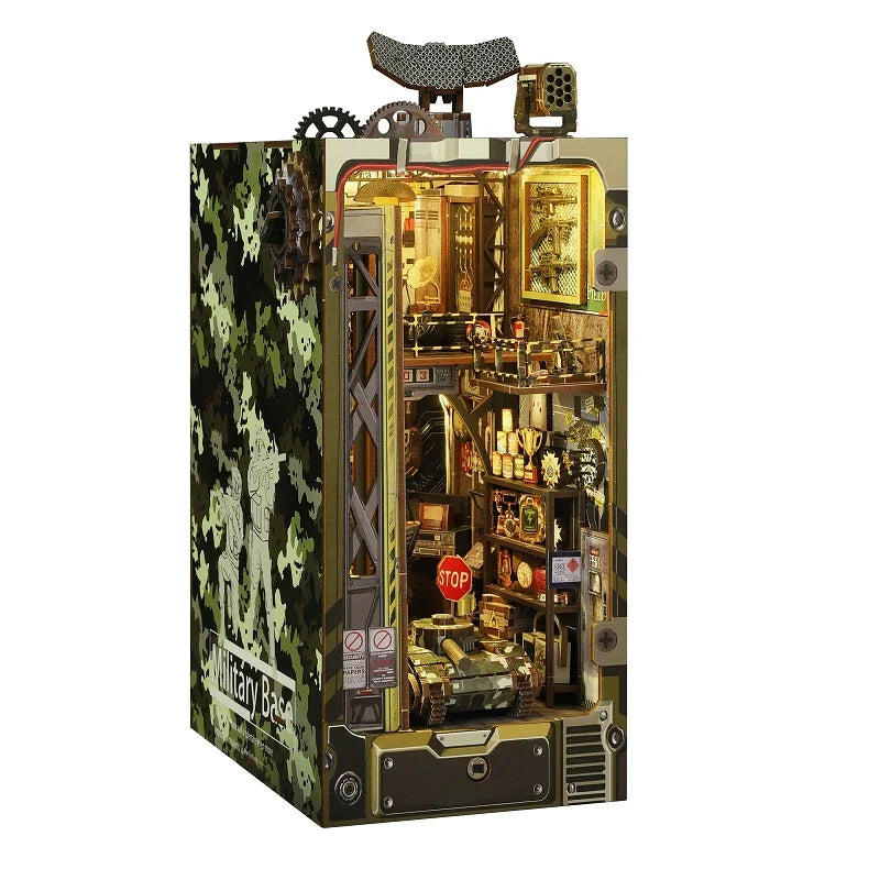 Military Base Book Nook Kit  
