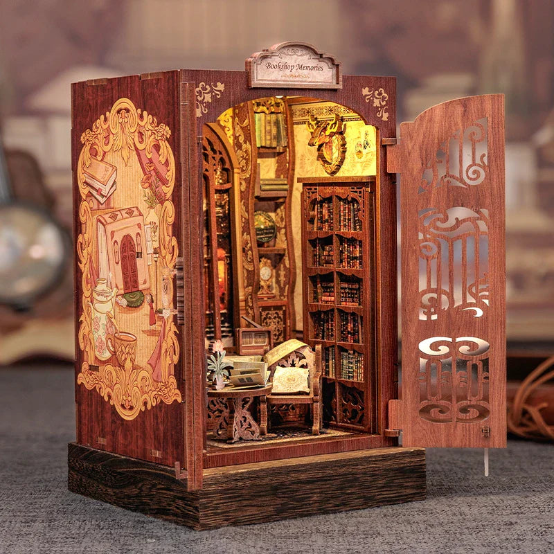 Owl Bookstore DIY Booknook Kit