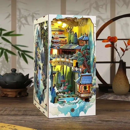 Penglai Wonderland Book Nook – Mystical Chinese Fantasy DIY Kit  