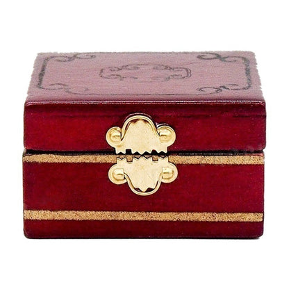 Miniature Jewelry Box – 1:12 Dollhouse Room Decor   