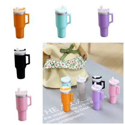 Miniature Insulated Cup Set (1:12 Scale) – 10PCS   