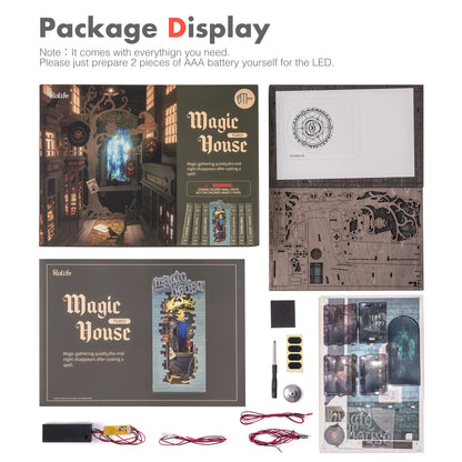 Rolife Sakura Densya TGB01 DIY Book Nook Kit
