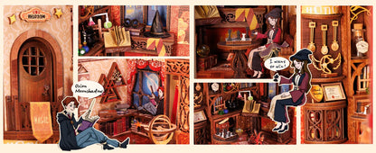 CUTEBEE Book Nook Kit Sets