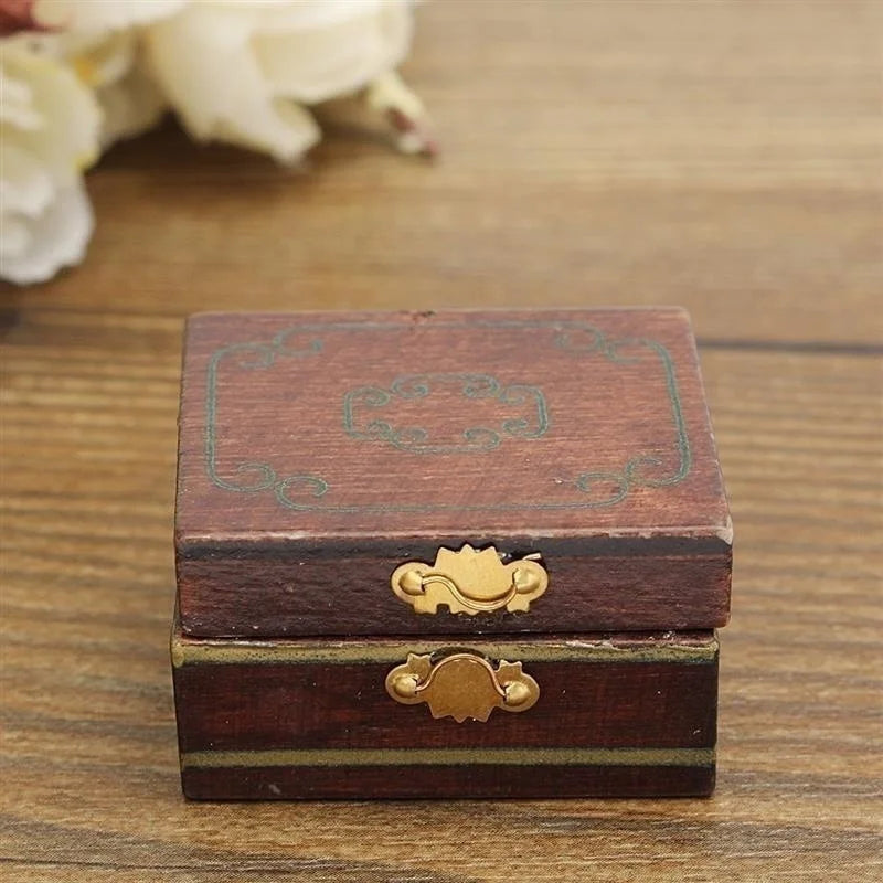 Miniature Jewelry Box – 1:12 Dollhouse Room Decor   