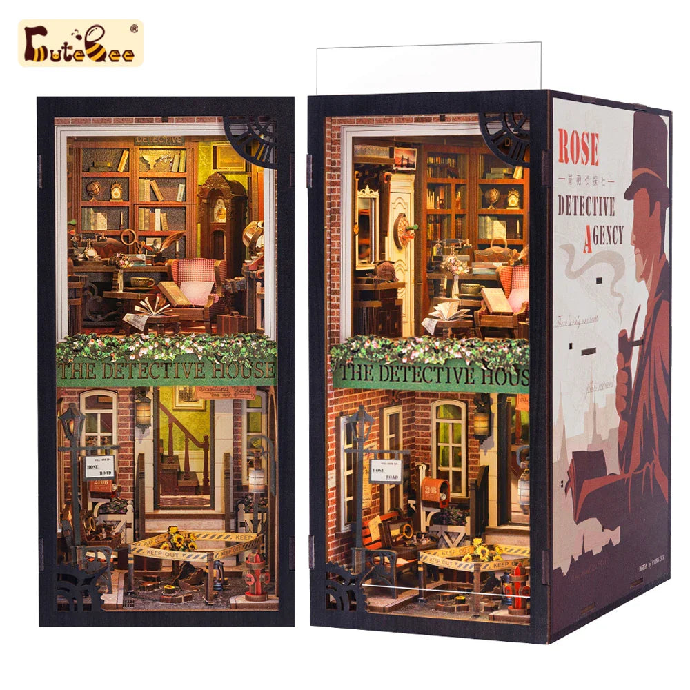 CUTEBEE Book Nook Kit Sets