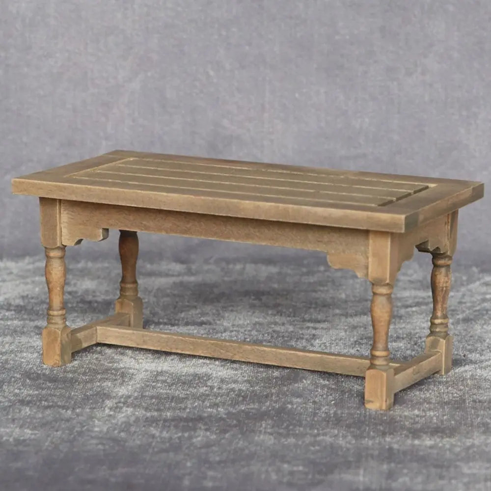 Mini Wooden Dining Set – 1:12 Scale Dollhouse Furniture   