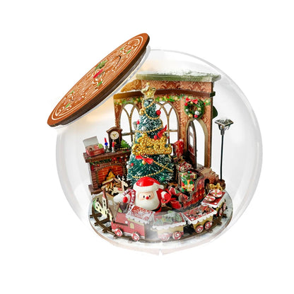 Potions Generation DIY Wooden Miniature Magic Bunker with LED Lights