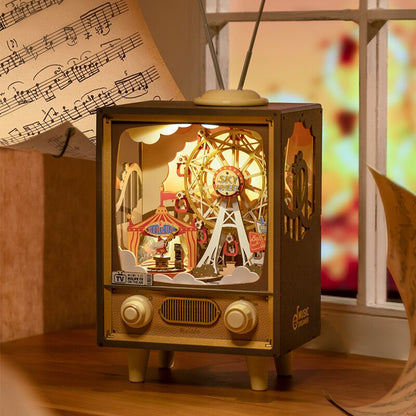 Robotime Rolife Sunset Carnival DIY Music Box Kit