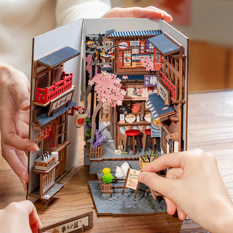Sakura Wine Alley DIY Booknook Kit