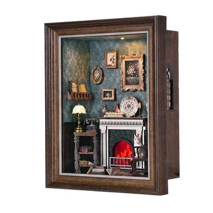 Lily Sewing Shop Miniature with LED Lights