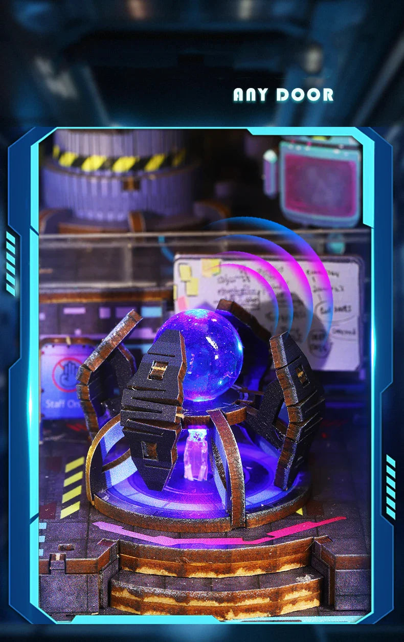 Sci-Fi Energy Lab Book Nook Kit  