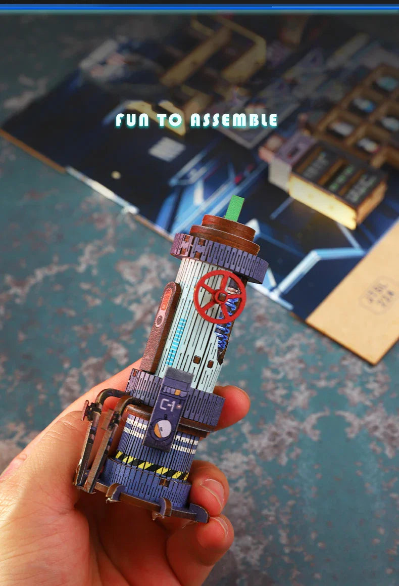 Sci-Fi Energy Lab Book Nook Kit  