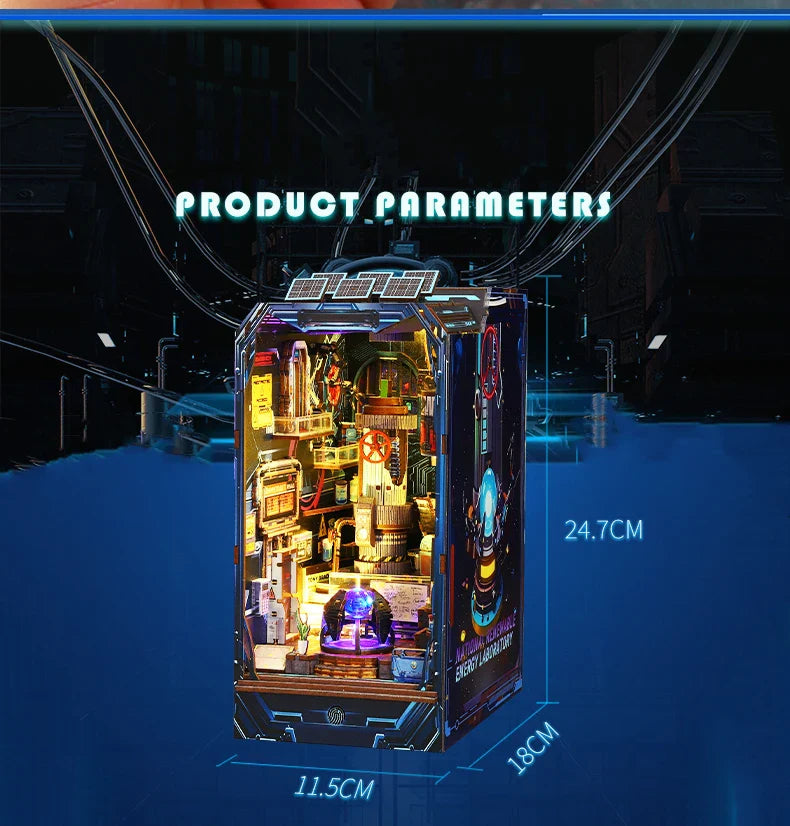 Sci-Fi Energy Lab Book Nook Kit  