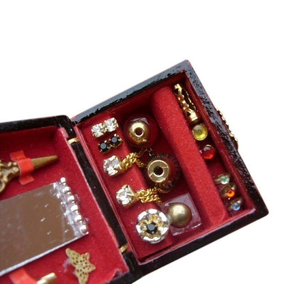 Miniature Jewelry Box – 1:12 Dollhouse Room Decor   