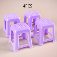 Sedia viola 4Pc