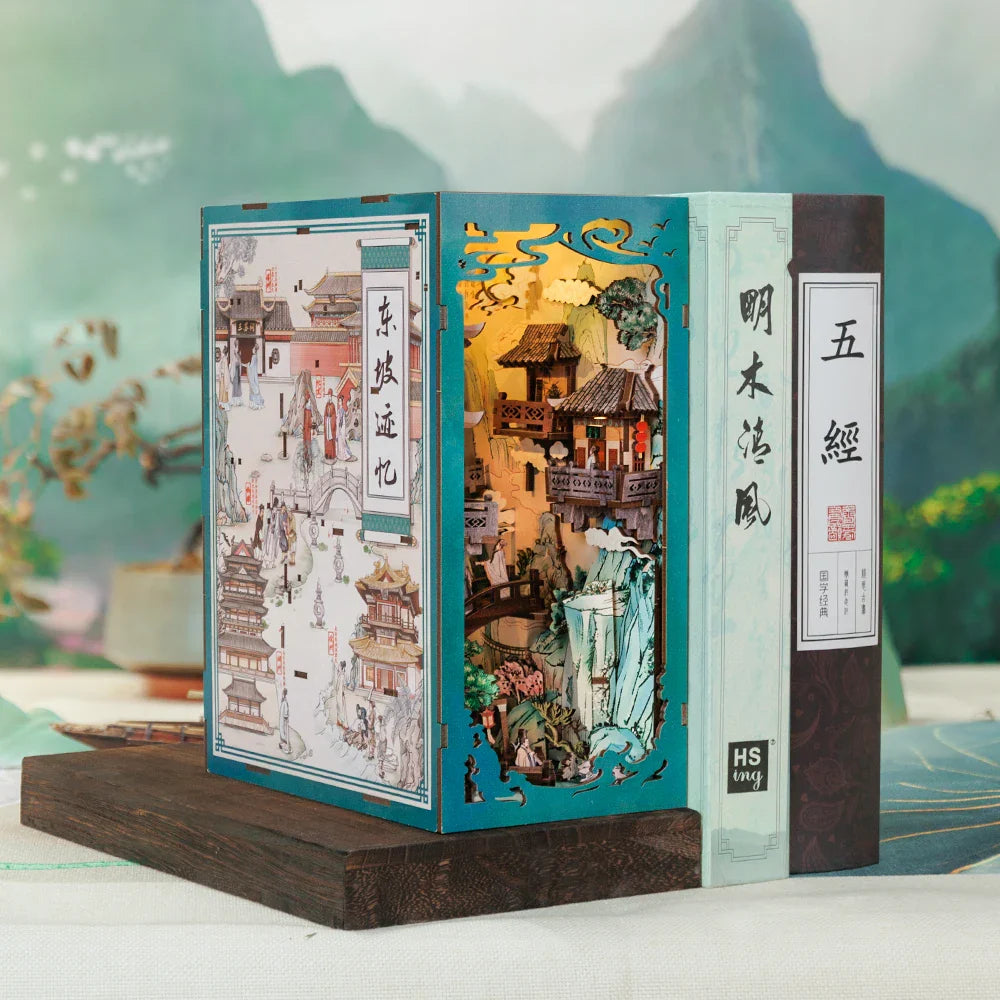 Su Dongpo’s Life DIY Book Nook Kit - Book Nook Kit