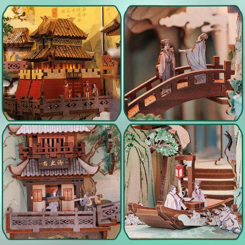 Su Dongpo’s Life DIY Book Nook Kit - Book Nook Kit