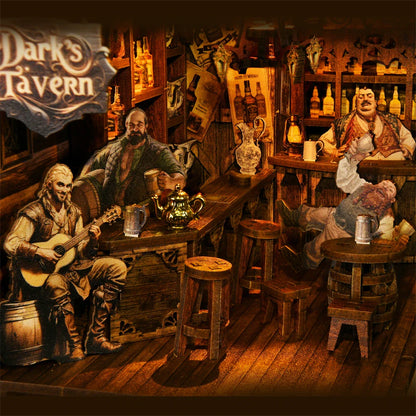 The Ancient Bar DIY Book Nook Kit
