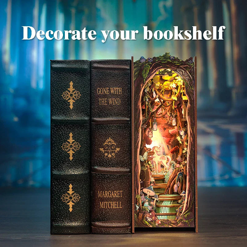 The Grace of The Forest DIY Book Nook Kit - Book Nook Kit