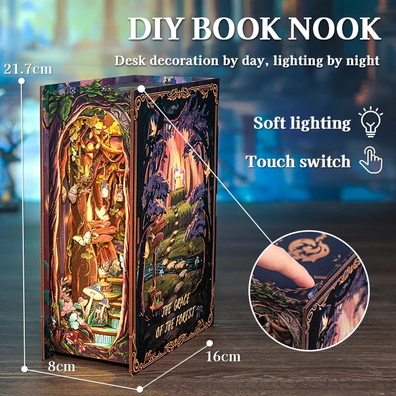 The Grace of The Forest DIY Book Nook Kit - Book Nook Kit