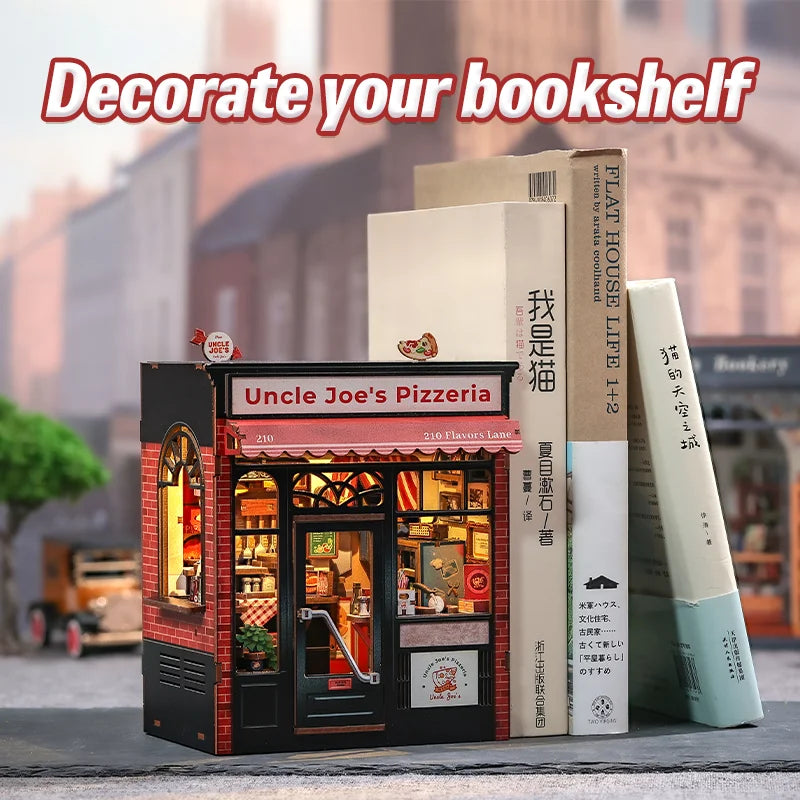 Uncle Joe’s Pizzeria DIY Book Nook Kit  