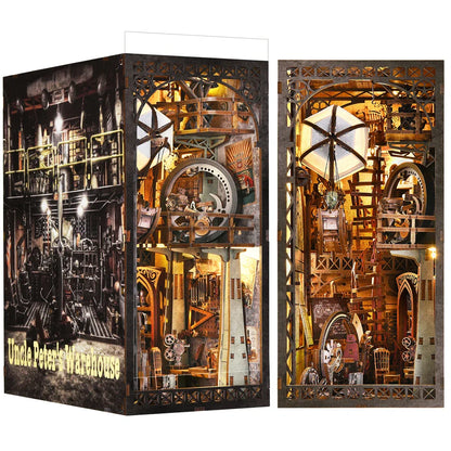 Uncle Peter’s Warehouse DIY Book Nook Kit - Book Nook Kit