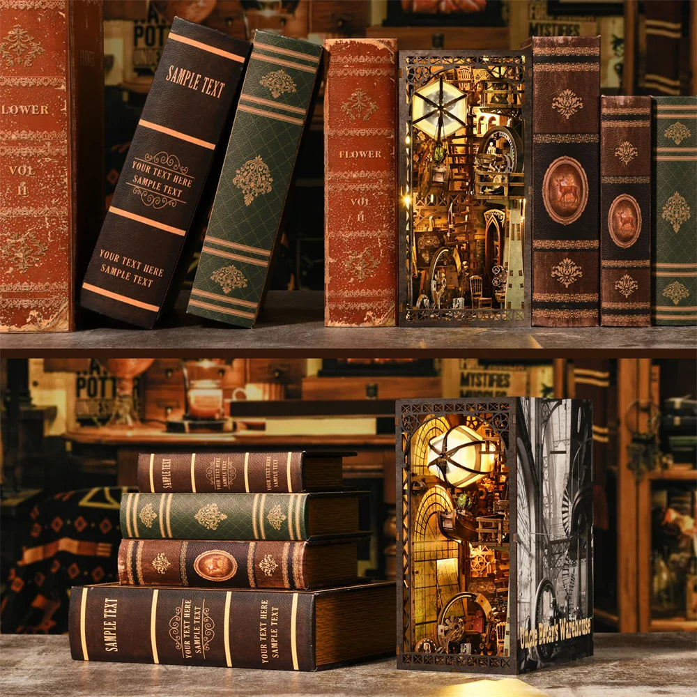 Uncle Peter’s Warehouse DIY Book Nook Kit - Book Nook Kit
