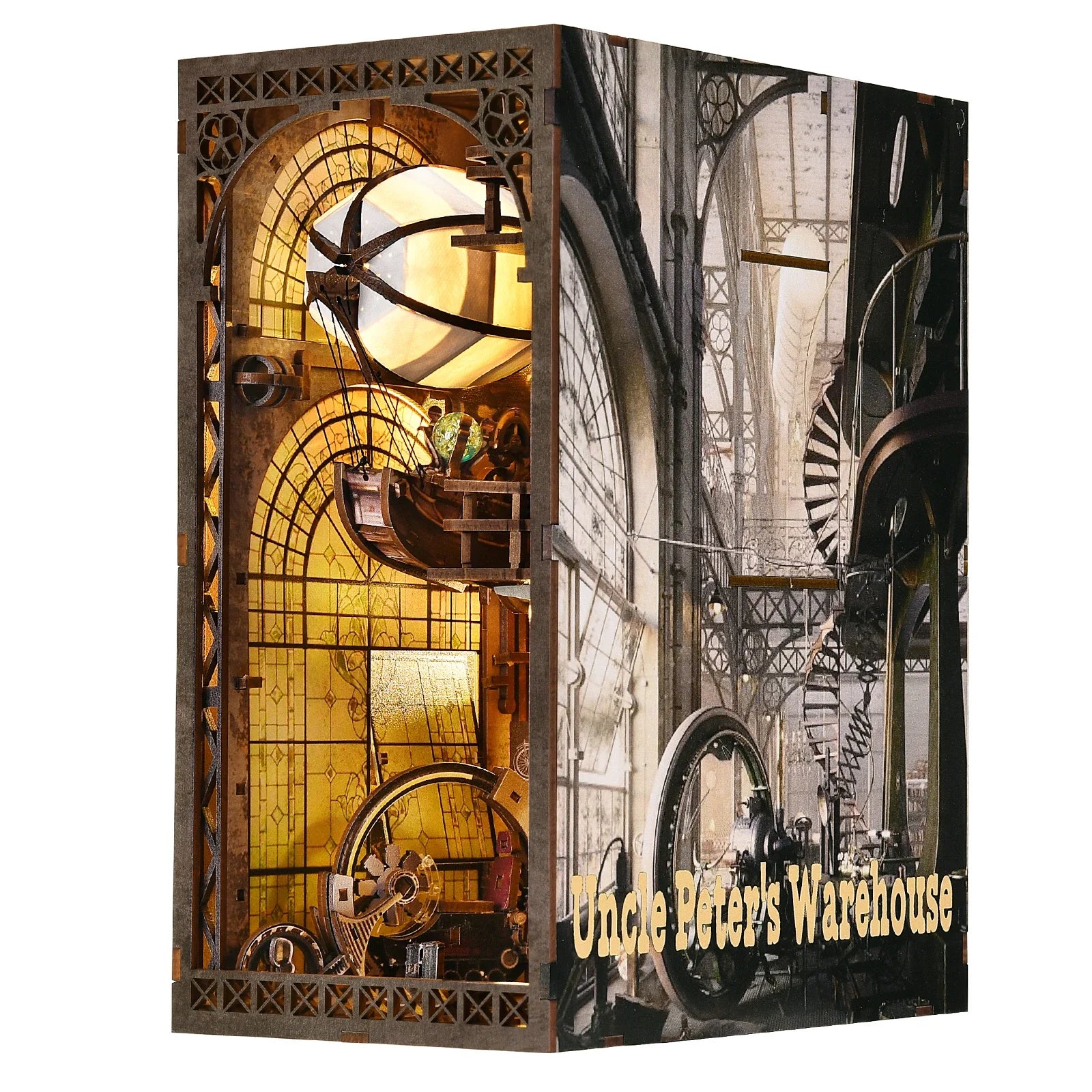 Uncle Peter’s Warehouse DIY Book Nook Kit - Book Nook Kit