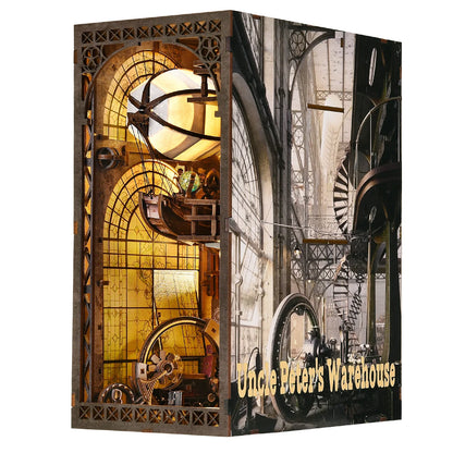 Uncle Peter’s Warehouse DIY Book Nook Kit - Book Nook Kit