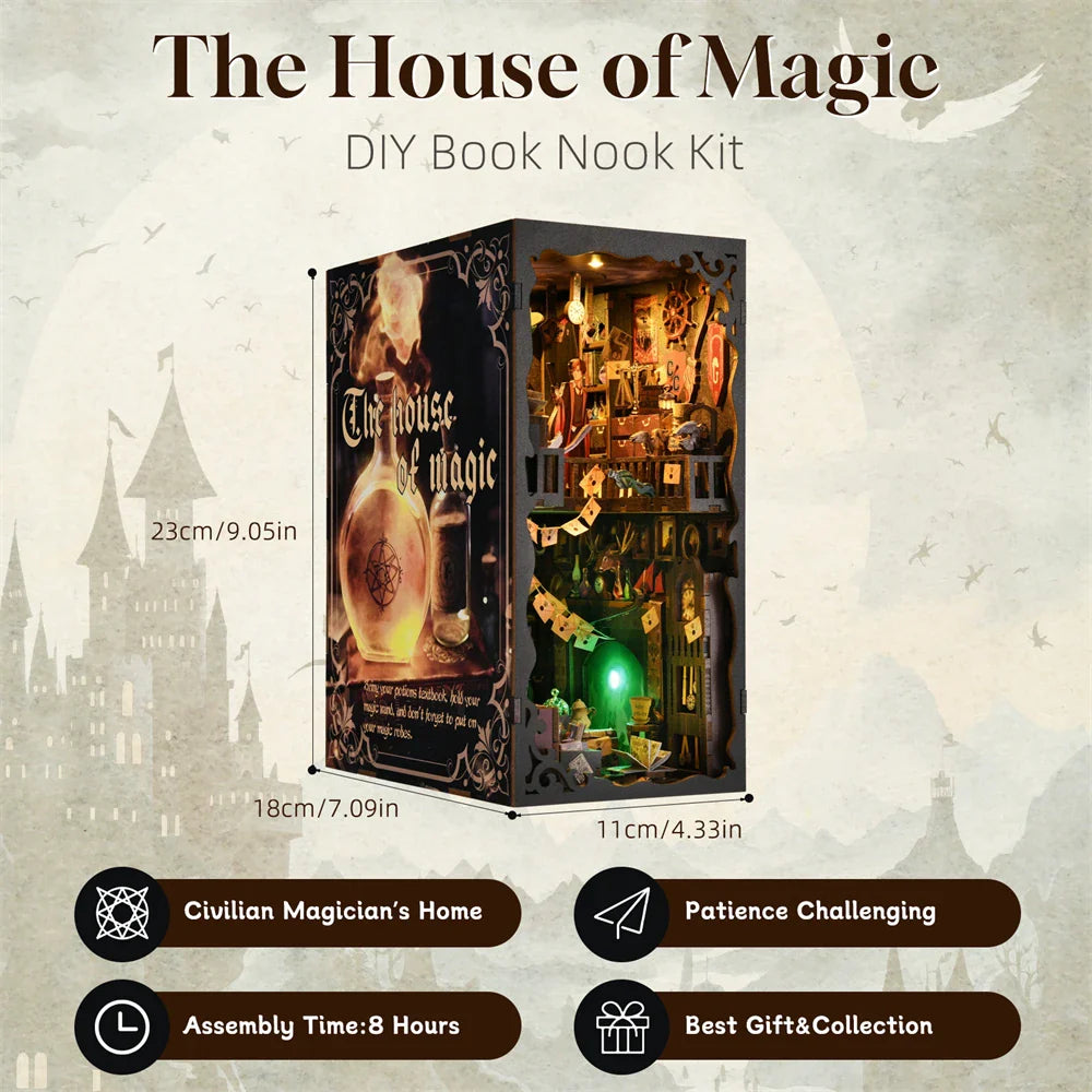 Wizarding Workshop DIY Book Nook Kit - Book Nook Kit