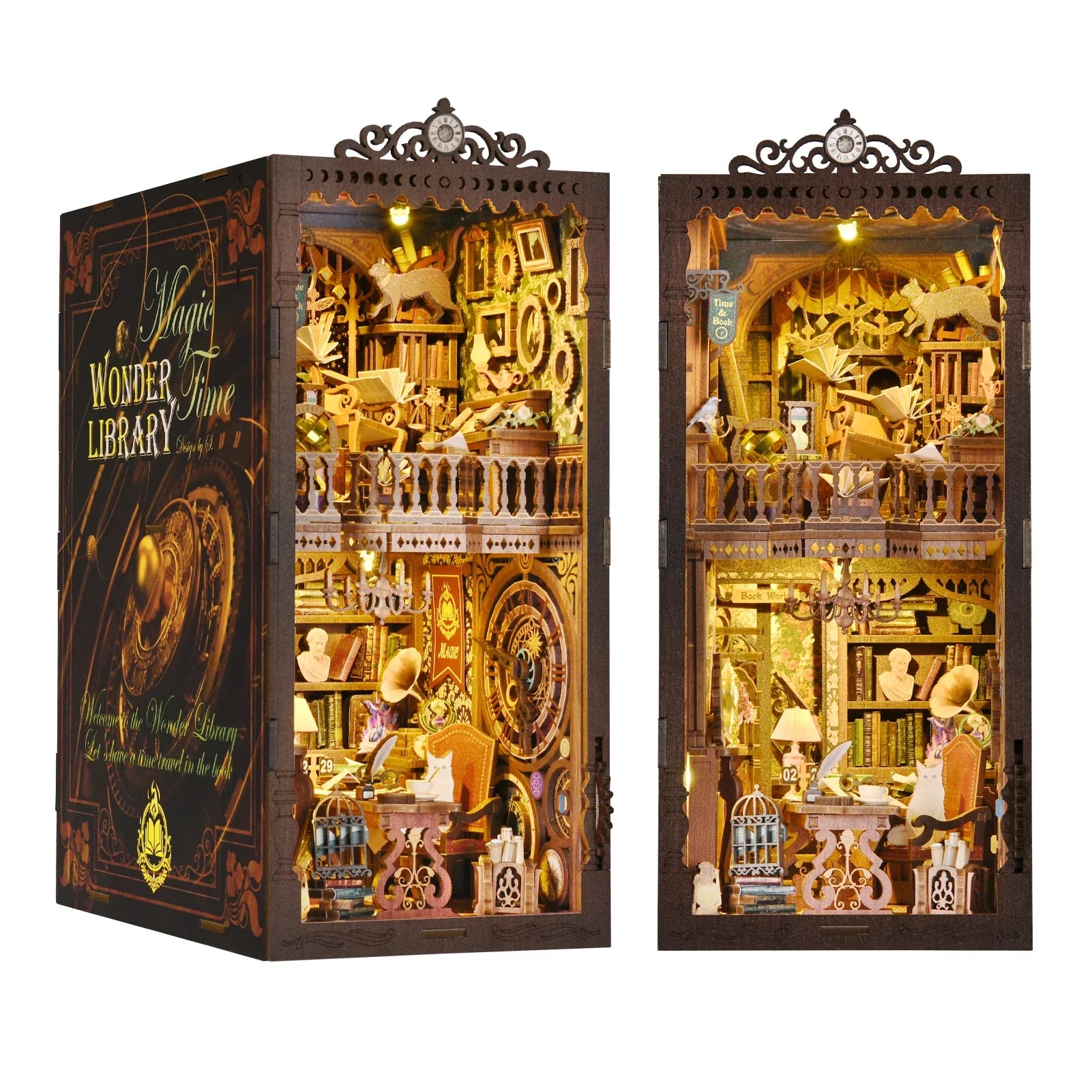 Wonder Library DIY Book Nook Kit - Book Nook Kit