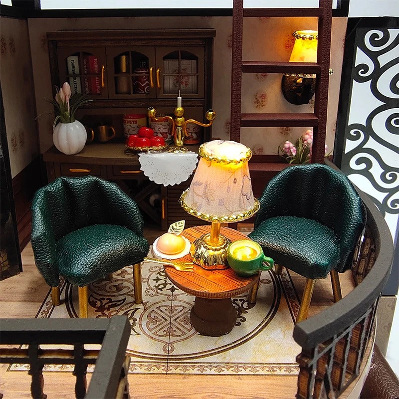 Gothic Villa DIY Dollhouse Kit