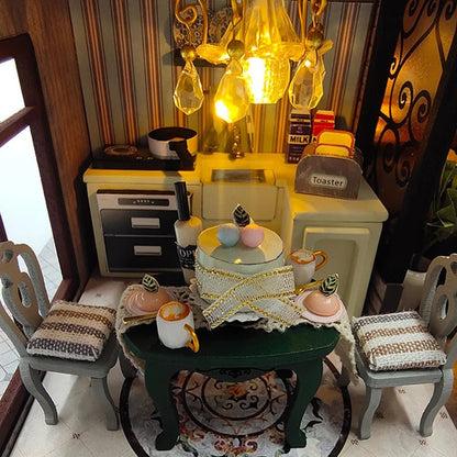 Gothic Villa DIY Dollhouse Kit