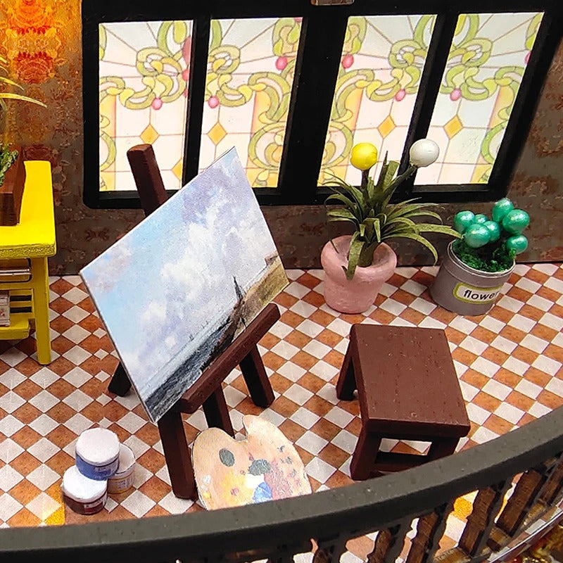 Gothic Villa DIY Dollhouse Kit